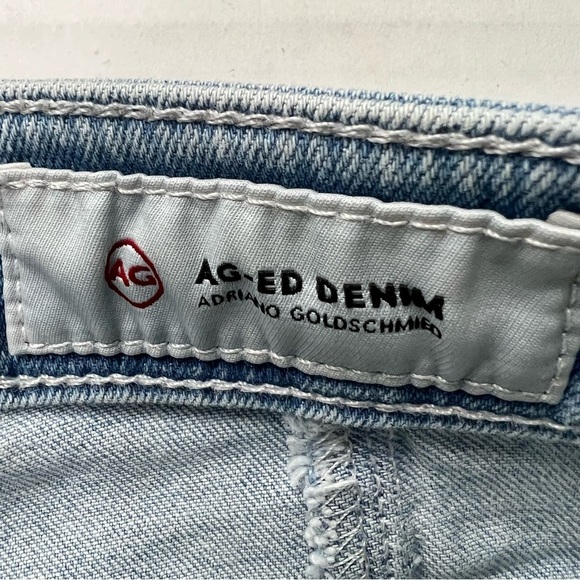 AG Denim The Farrah Skinny Ankle High Rise Destroyed Hem 26R BW19188 - Picture 4 of 15